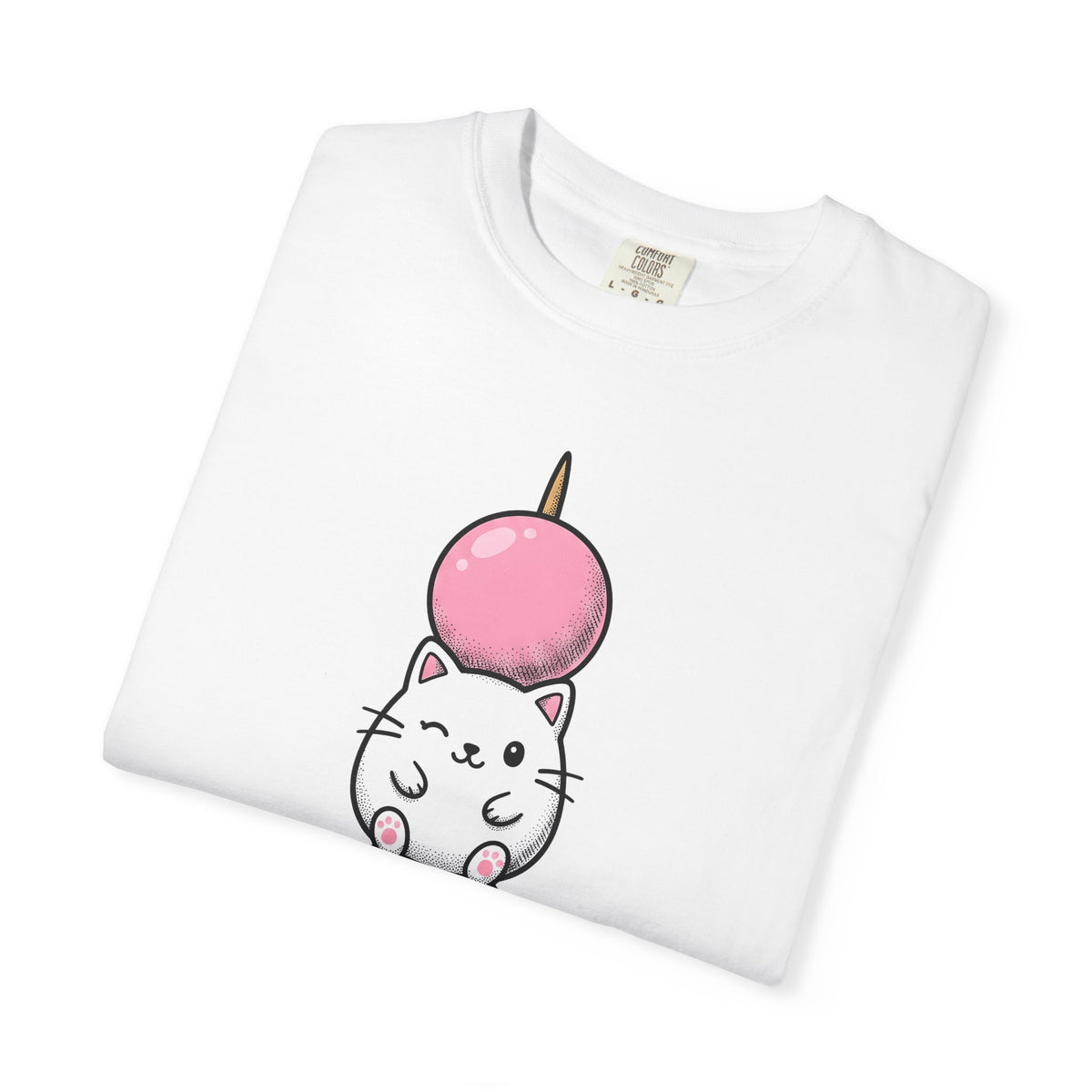 Feline Mochi Cat Snack Gift Adorable Cat Cat Fan Kitty Food Comic Sweet Candy T-Shirt