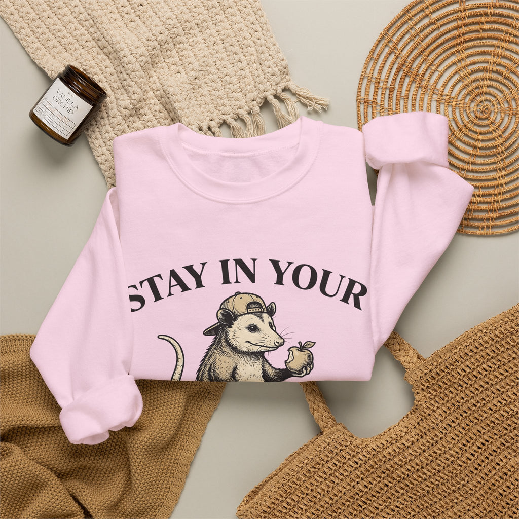 Opossum Skateboard Cute Wildlife Gift Sketch Possum Adorable Fan Drawing Retro Snapback Hat Sweatshirt