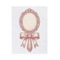 Fancy Mirror Blanket Cute Clothing Gift Women Antique Blanket Glass Blanket Adorable Fan Vintage Blanket Apparel Graphic Doodle Knot Blanket