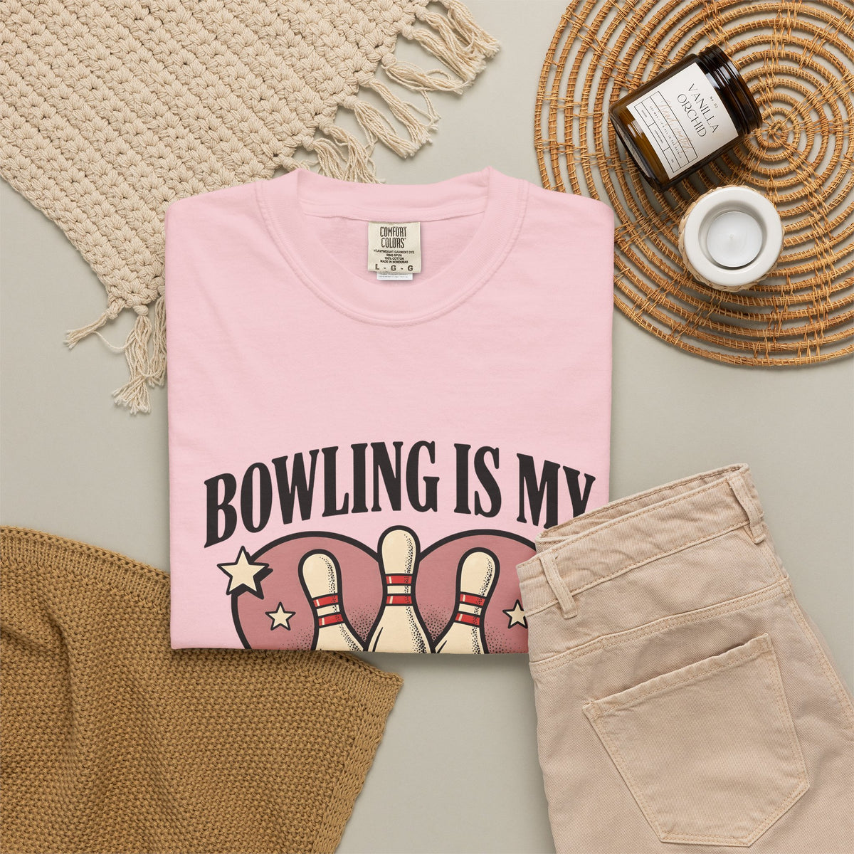Bowling Pins Ball T-Shirt Bowling Humor Gift Women Vintage T-Shirt Bowling Ball T-Shirt Bowler Fan Distressed T-Shirt Funny Graphic Retro Heart