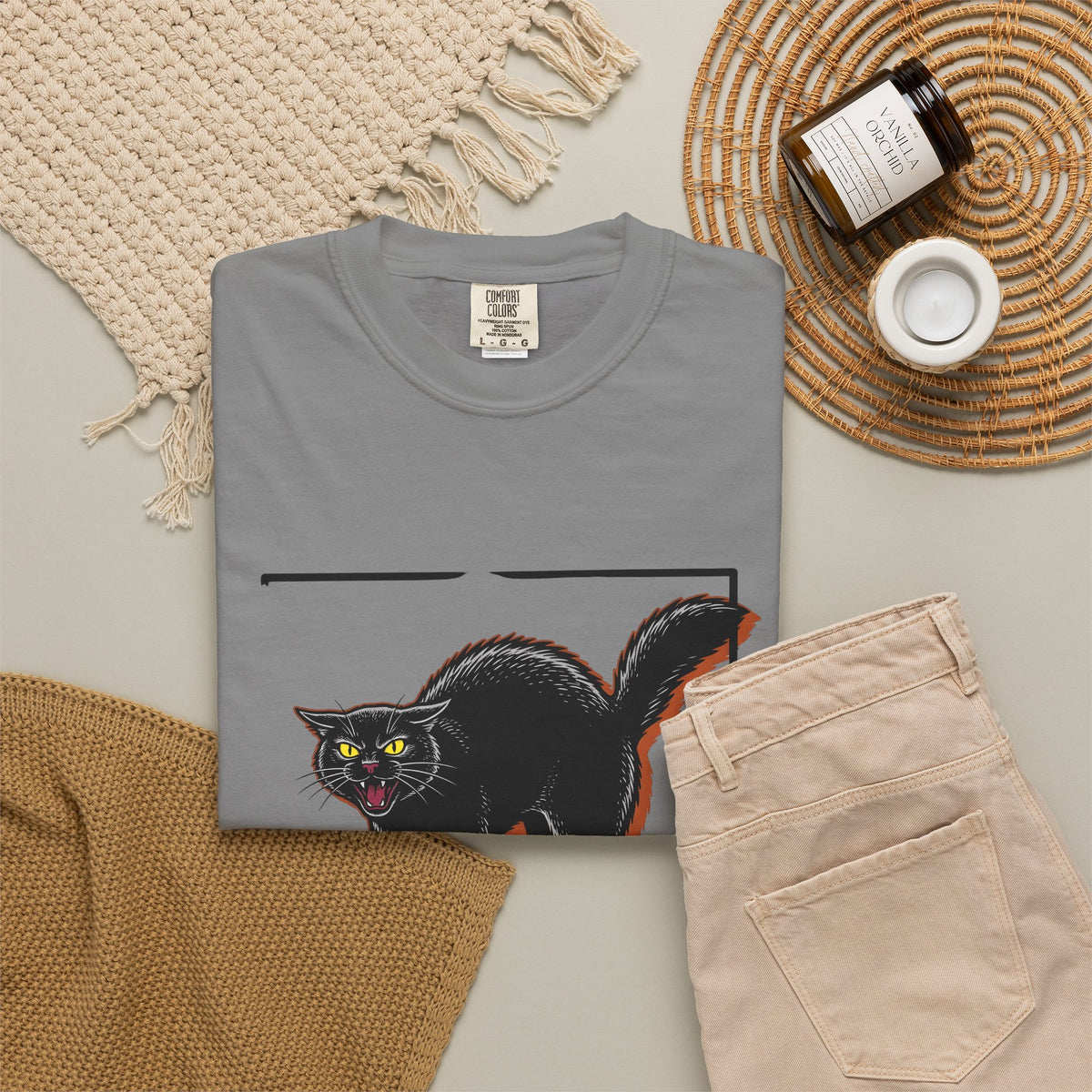 Ebony Cat Cat Event Gift Clean Black Cat Feline Fan Minimalist Party Aged Shining T-Shirt