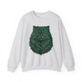 Long Hair Cat Sweatshirt Cat Gift Women Creatures Gift Women Modern Art Sweatshirt Cat Sweatshirt Cat Fan Feline Sweatshirt Beast Graphic Hand Drawn Yellow