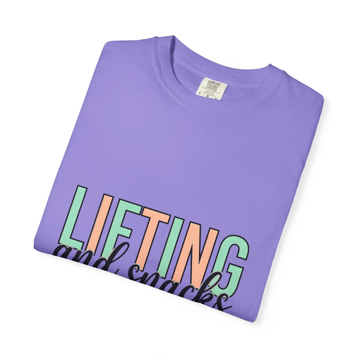 Gym Quote T-Shirt Sports Fitness Gift Women Playful T-Shirt Motivation T-Shirt Athlete Enthusiast Cute T-Shirt Workout Graphic Modern Pastel Colors