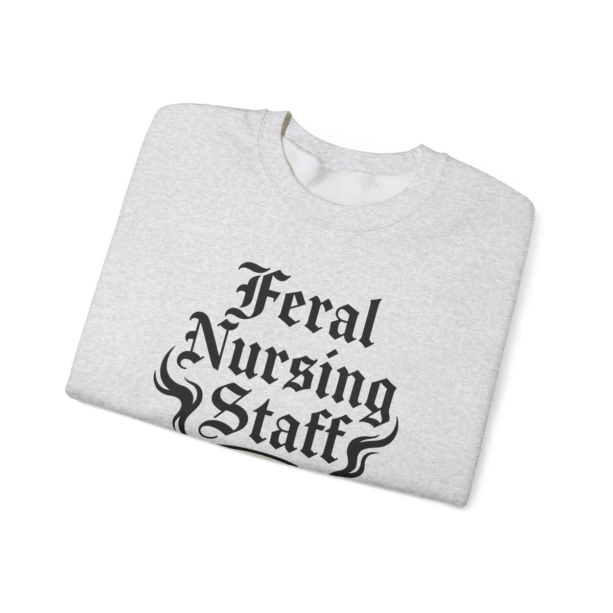 Coffee Cup Skull Nurses Coffee Gift Gothic Sugar Skull Nurse Enthusiast Dark Caffeine Vintage Sweatshirt