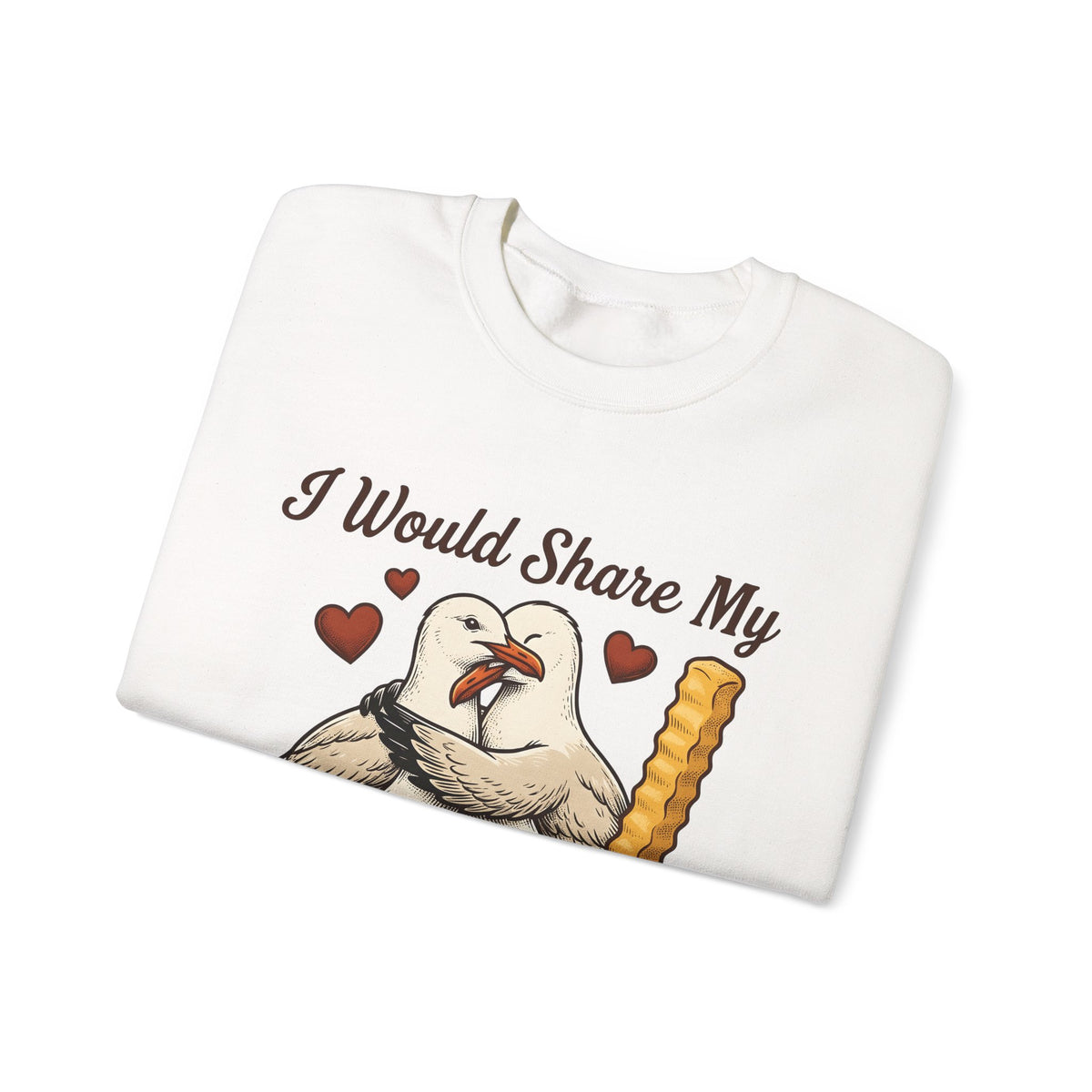 Seagull Couple Sweatshirt St. Valentine's Day Humor Gift Women Vintage Sweatshirt Gull Sweatshirt Valentine Fan Retro Sweatshirt Funny Graphic Hand Drawn