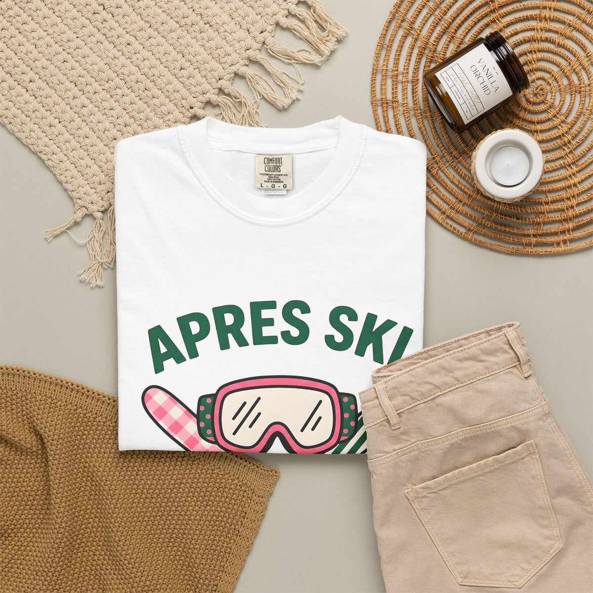 Ski Goggles T-Shirt Skiing Winter Gift Women Cartoon T-Shirt Snow Goggles T-Shirt Snowboarder Enthusiast Comic T-Shirt Frost Graphic Retro Crossed