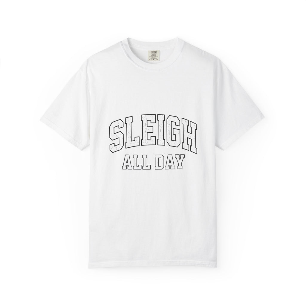 University Font T-Shirt Christmas Festive Gift Women Hand Drawn T-Shirt Typography T-Shirt Xmas Fan Holiday T-Shirt Seasonal Graphic Old School