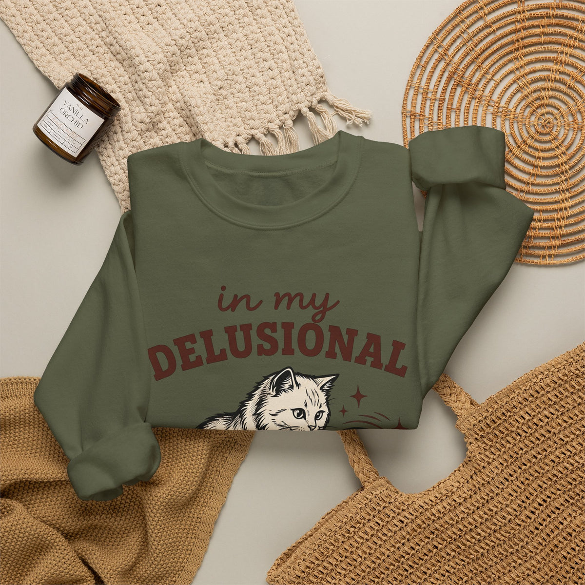 Magic Cat Sweatshirt Cat Occult Gift Women Rustic Sweatshirt Kitten Sweatshirt Cat Fan Feline Sweatshirt Mystical Graphic Old-Fashioned Globe Sweatshirt
