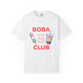Tapioca Tea T-Shirt Drinks Culinary Gift Women Illustration T-Shirt Bubble Tea T-Shirt Beverage Fan Drawing Design Graphic Foodie Sketch Sweet