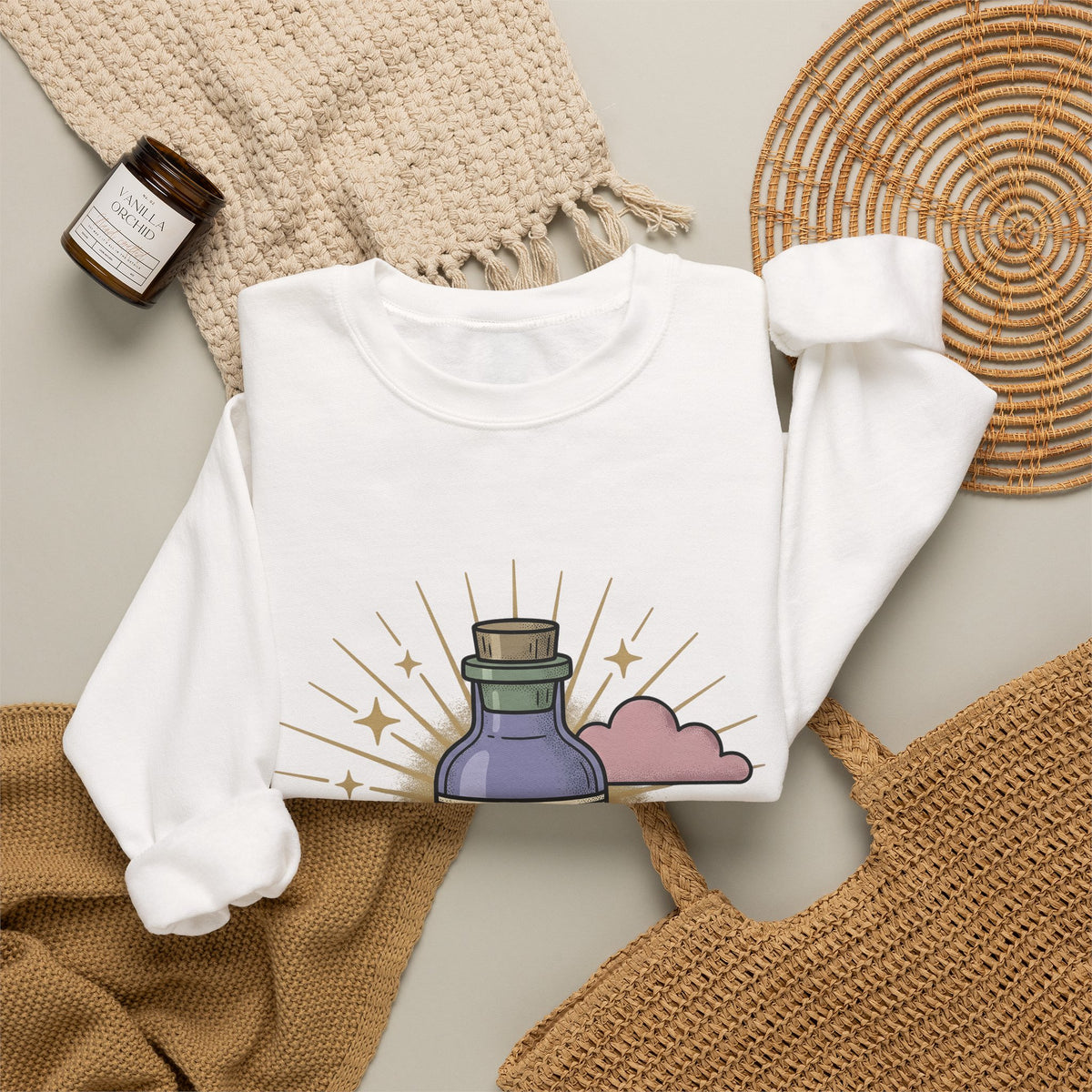 Pill Bottle Sweatshirt Nurses Healthcare Gift Women Classic Sweatshirt Medicine Bottle Sweatshirt Nurse Practitioner Enthusiast Vintage Sweatshirt Medical