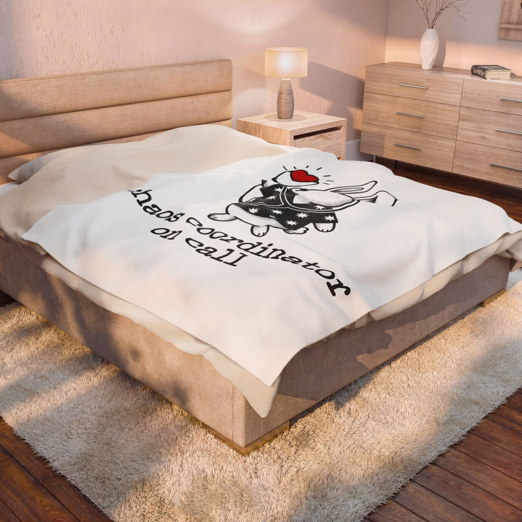 Rabbit Doctor Blanket Nurses Pet Gift Women Kawaii Blanket Bunny Doctor Blanket