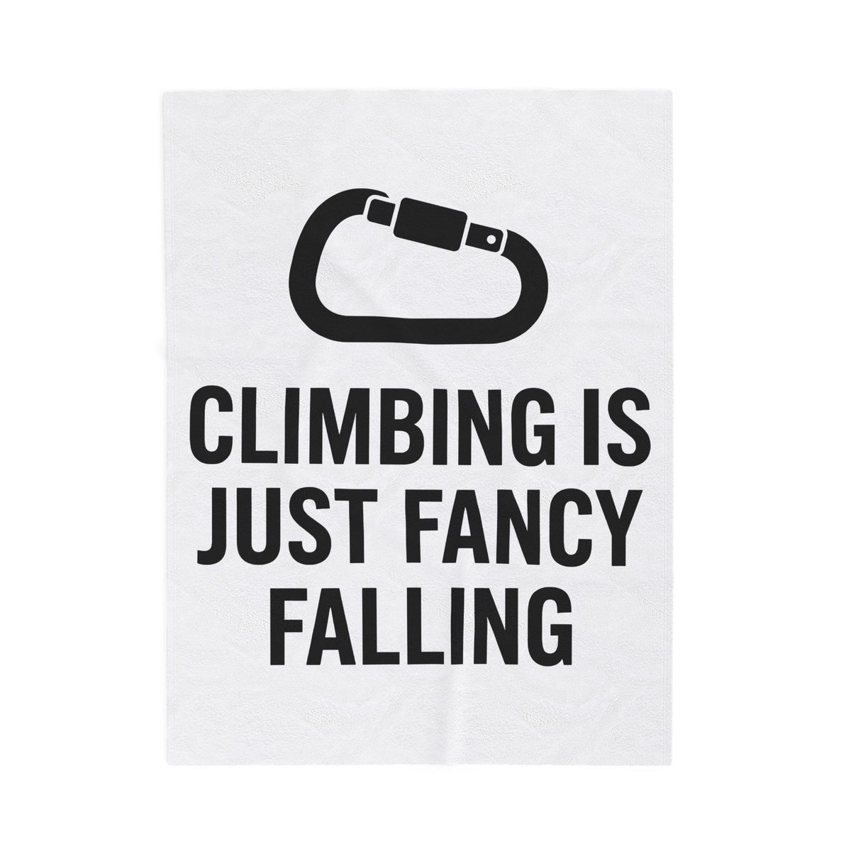 Carabiner Design Blanket Climbing Adventure Gift Women Bold Blanket Carabiner Blanket Climber Enthusiast Bold Graphic Blanket Expedition Graphic