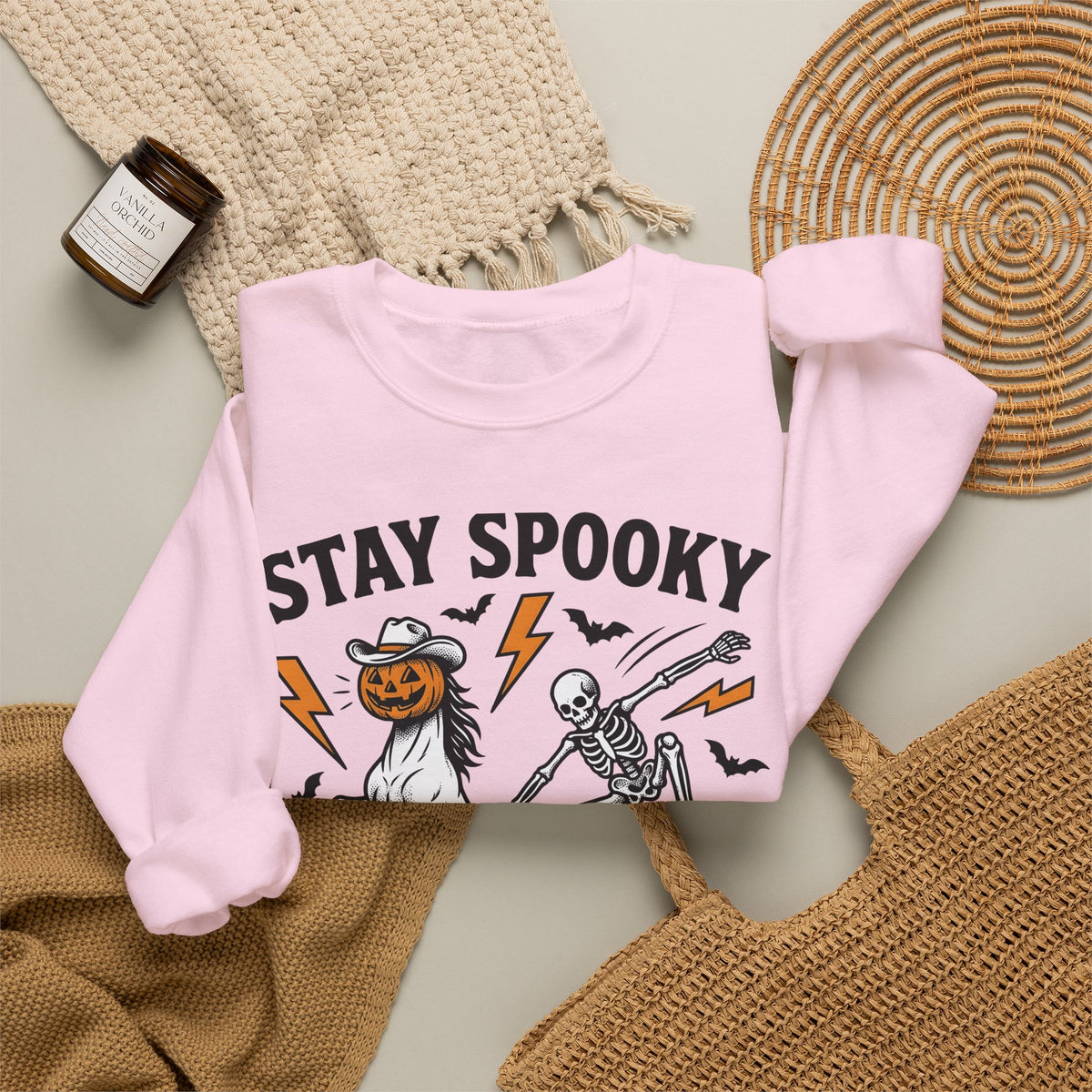 Pumpkin Horse Face Sweatshirt Halloween Macabre Gift Women Nostalgic Sweatshirt Gourd Sweatshirt Horror Fan Spooky Sweatshirt Dark Graphic