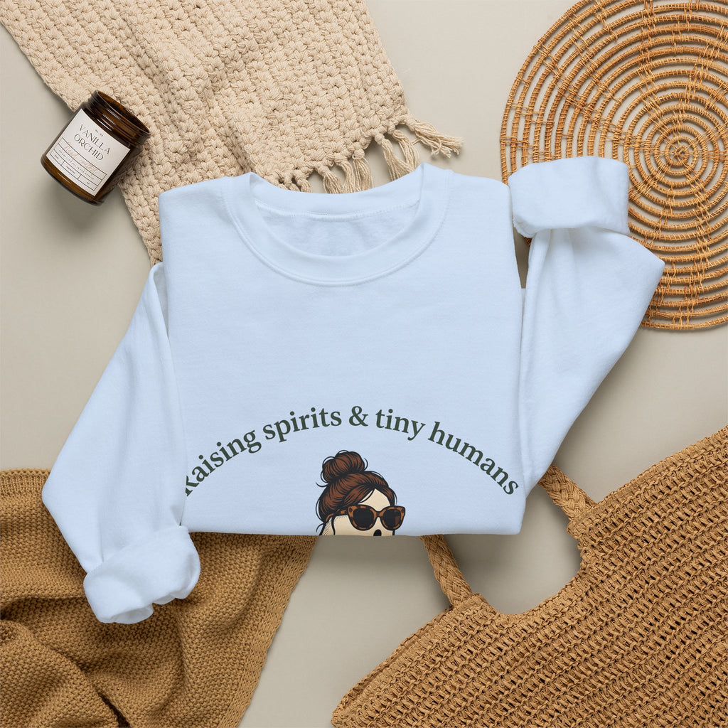 Phantom Mom Sweatshirt Moms Holiday Gift Women Anime Sweatshirt Ghost Mom Sweatshirt Mom Fan Mother Sweatshirt Christmas Graphic Classic Cup Sweatshirt