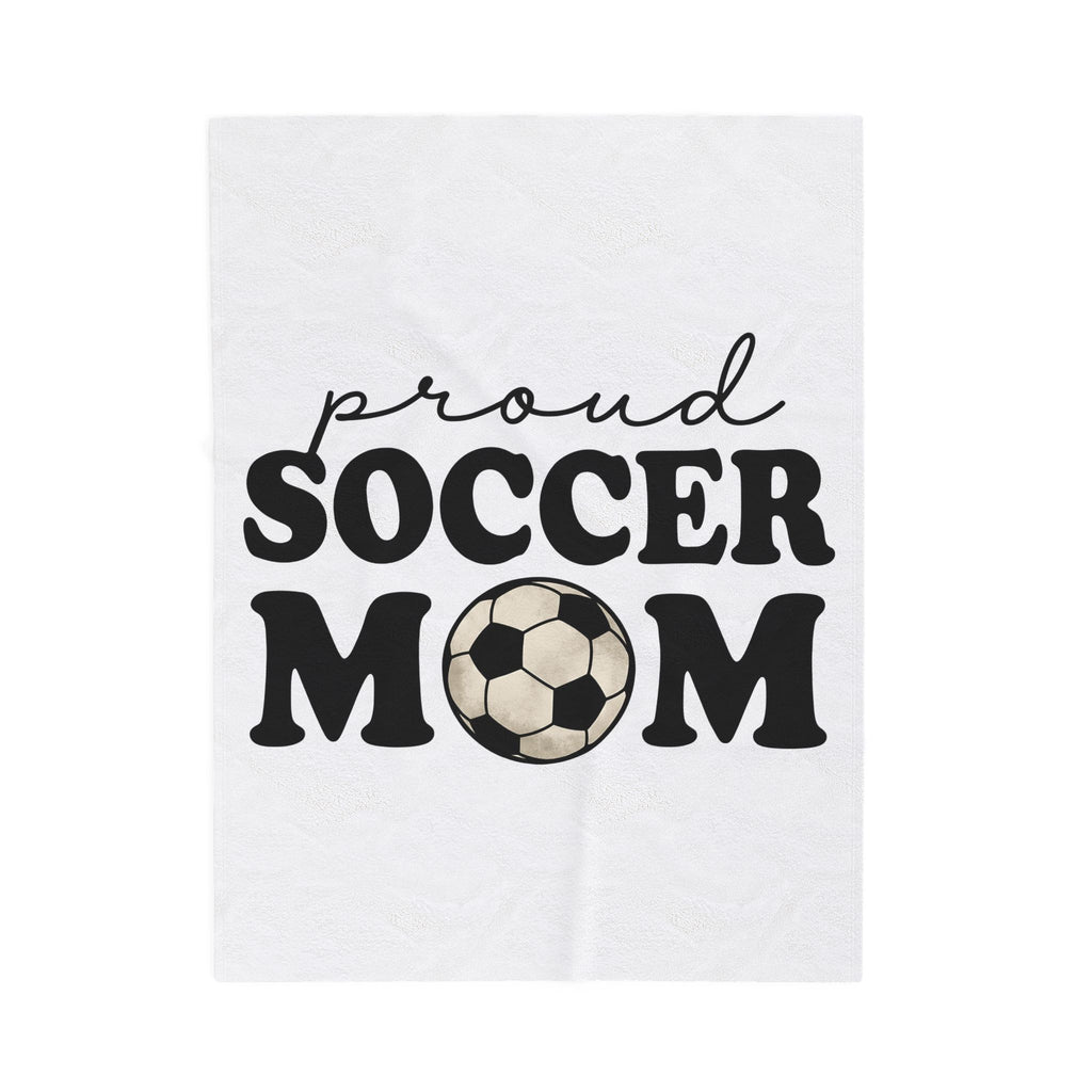 Soccer Ball Blanket Soccer Mom Fitness Gift Women Heavy Blanket Football Blanket Soccer Fan Grunge Blanket Workout Graphic Clean Sports Blanket