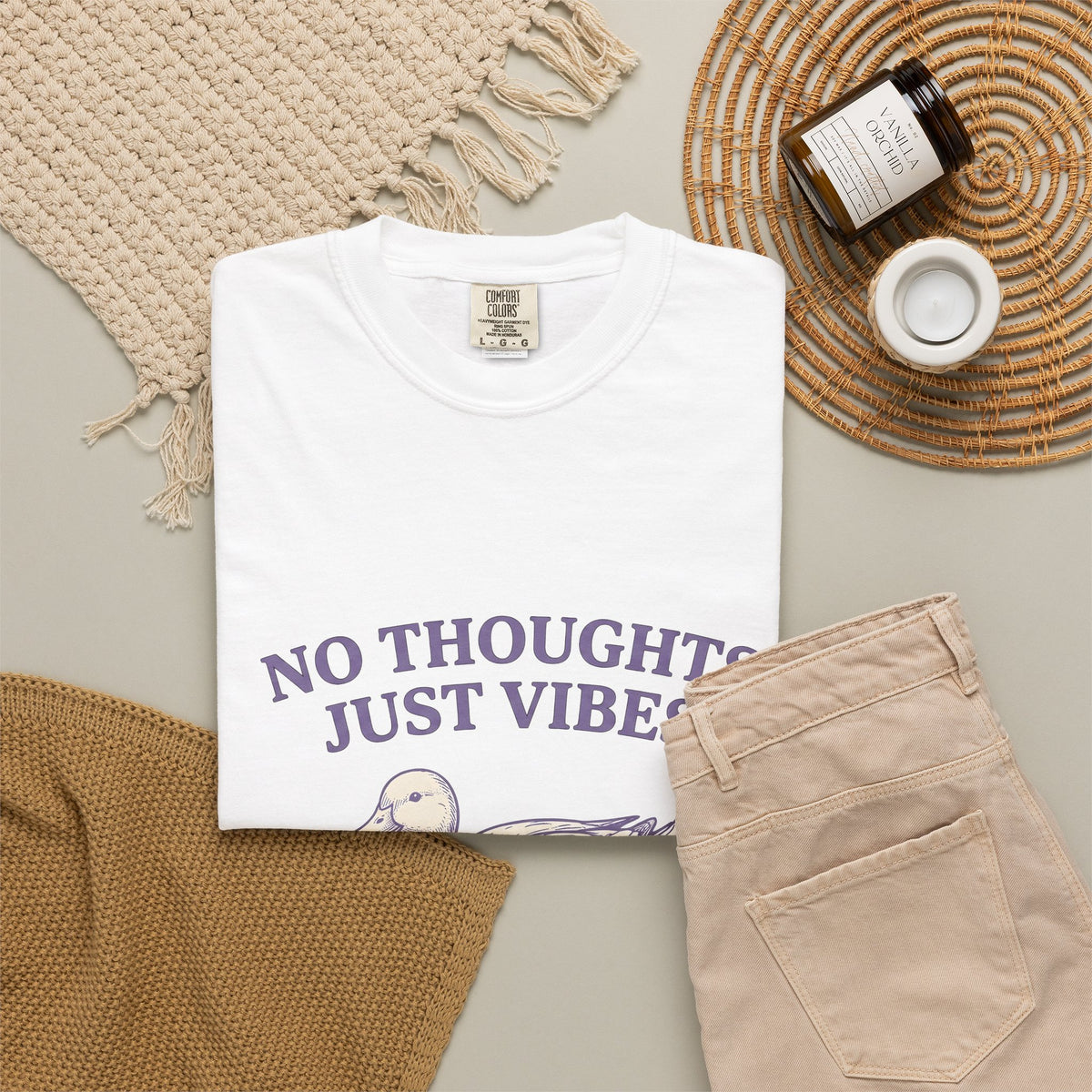 Duck Drawing T-Shirt Funny Critter Gift Women Cartoon T-Shirt Ducks T-Shirt Humor Fan Comic T-Shirt Creature Graphic Classic Water Circles T-Shirt