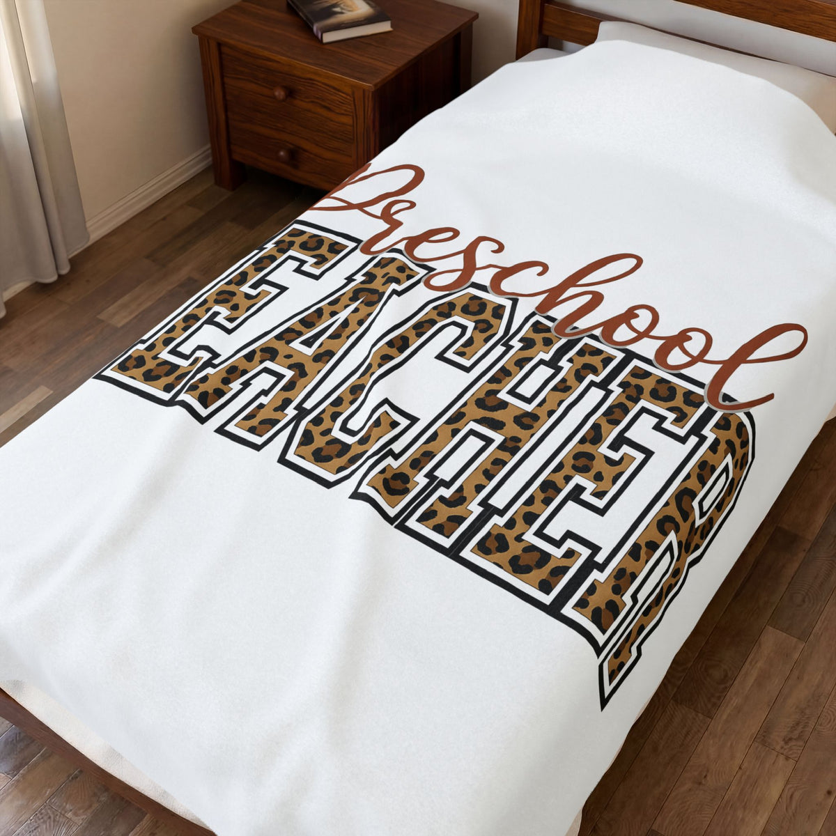 Cheetah Print Teacher Blanket Teacher Wildlife Gift Women Vibrant Blanket Educator Blanket Teacher Enthusiast Colorful Blanket Animal Graphic