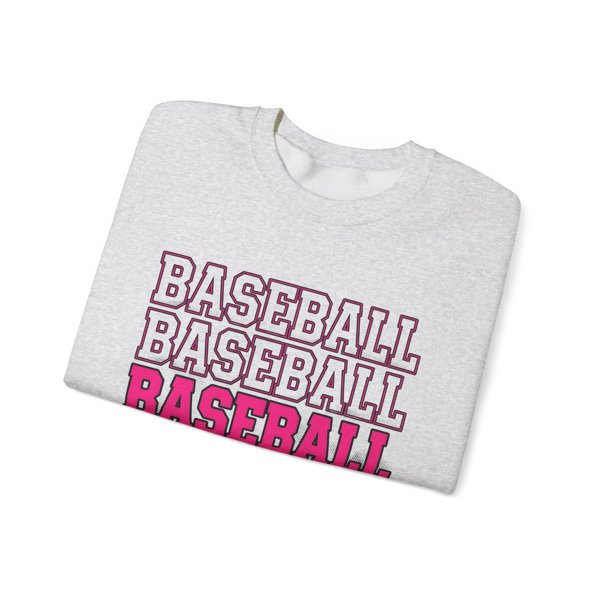 Baseball Lettering Sweatshirt Moms Athletics Gift Women Strong Sweatshirt Lettering Sweatshirt Mom Fan Bold Sweatshirt Sports Graphic Vintage Pink Highlight