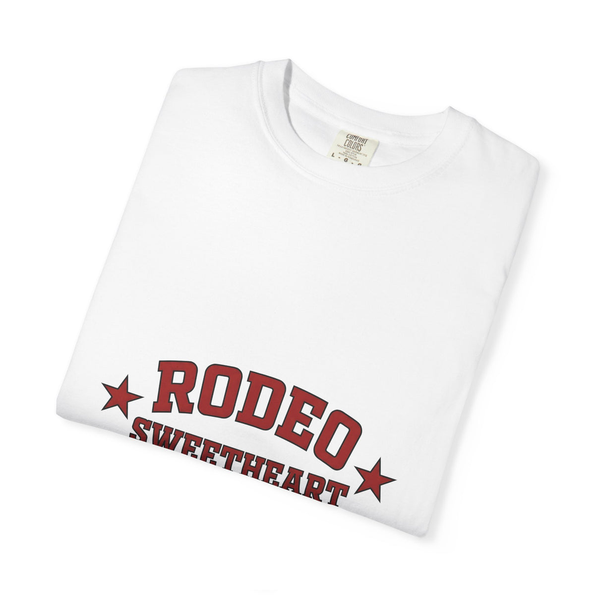 Western Lettering T-Shirt Cowgirl Country Gift Women Heavy T-Shirt Typography T-Shirt Cowboy Fan Vintage T-Shirt Rural Graphic Antique Star Badge