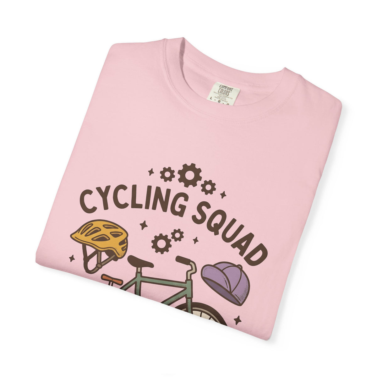 Cycle Image T-Shirt Cycling Sports Gift Women Cartoon T-Shirt Bicycle T-Shirt Cyclist Enthusiast Comic T-Shirt Athletic Graphic Design Graphic