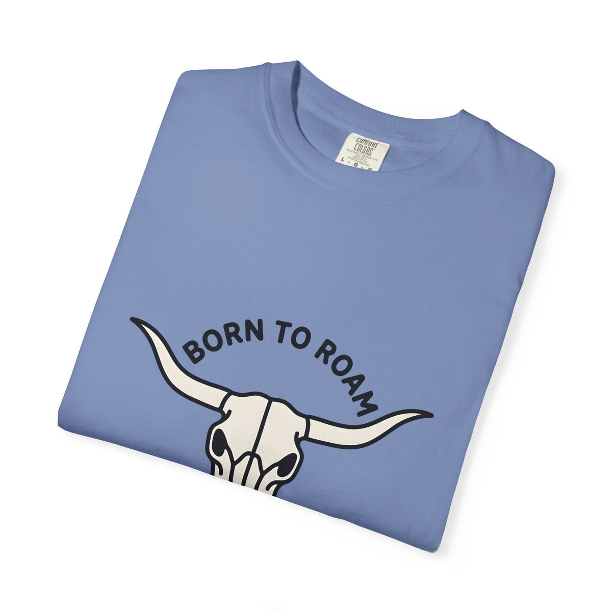 Bull Skull Cowgirl Tribal Gift Country Skull Rodeo Fan Western Tribal Clean Horns T-Shirt