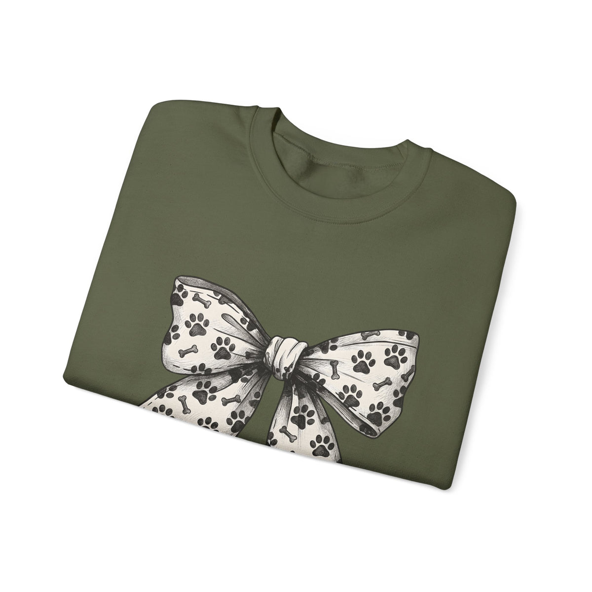 Decorative Paw Print Sweatshirt Dog Mom Creatures Gift Women Outline Sweatshirt Paw Print Sweatshirt Dog Mom Fan Minimalist Sweatshirt Animal Graphic Sleek