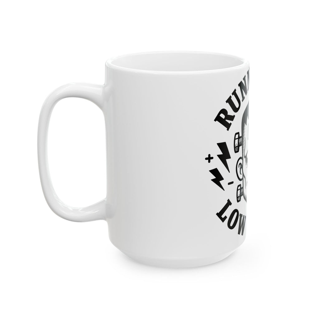 Frankenstein Figure Mug Halloween Gag Gift Women Caricature Mug Monster Mug Horror Fan Spooky Mug Prank Graphic Hand Drawn Energy