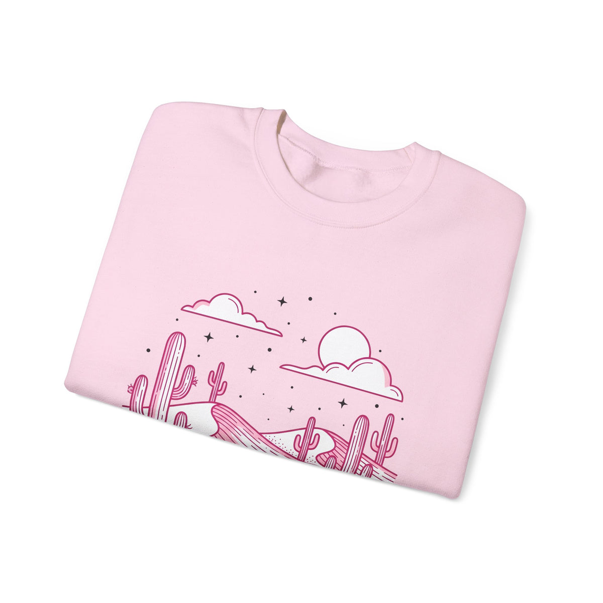 Desert Plant Desert Wilderness Gift Modern Cactus Desert Fan Succulent Wilderness Line Sweatshirt