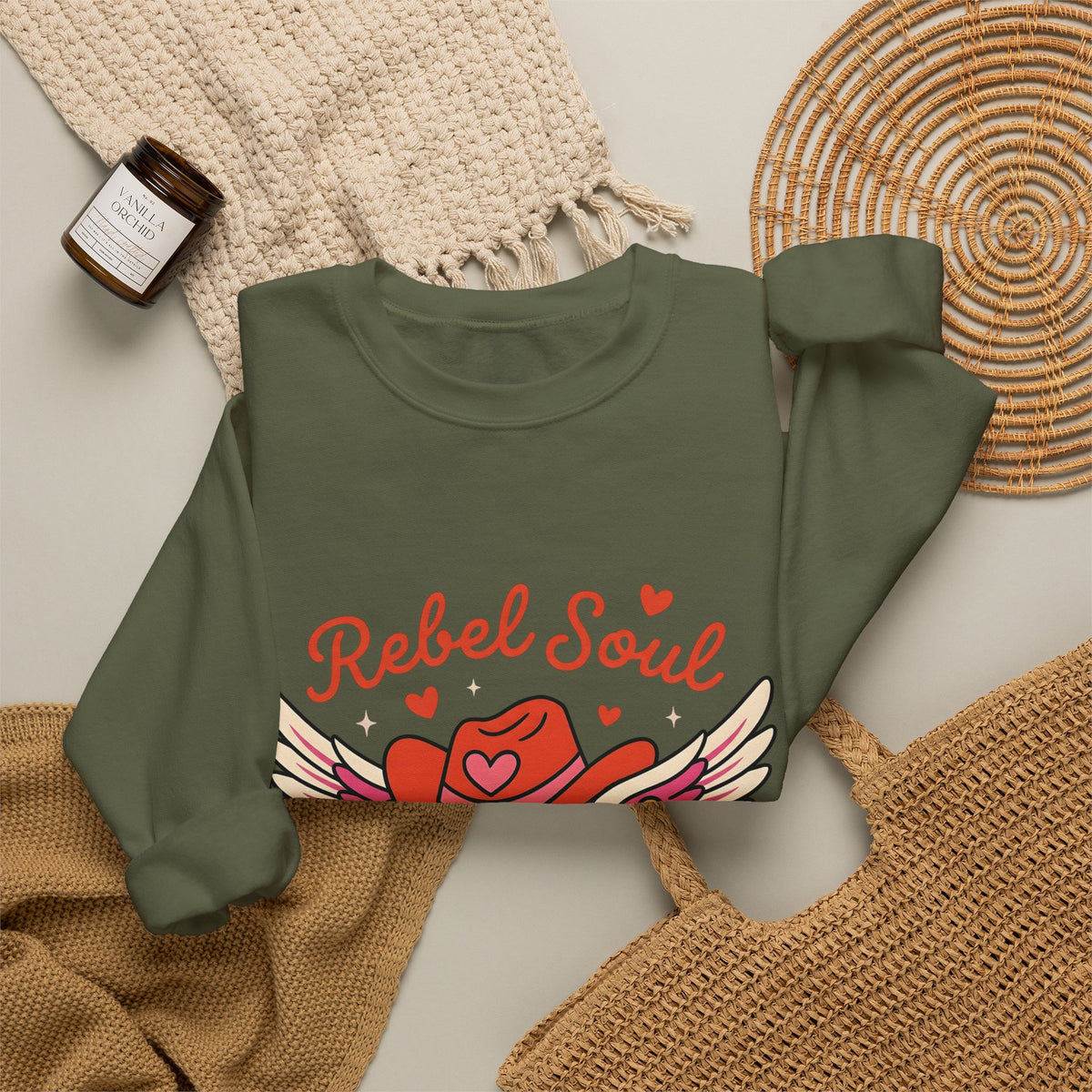 Cowgirl Hat Insignia Sweatshirt Cowgirl Frontier Gift Women Caricature Sweatshirt Hat Badge Sweatshirt Rodeo Fan Cartoon Sweatshirt Pioneer Graphic Old School