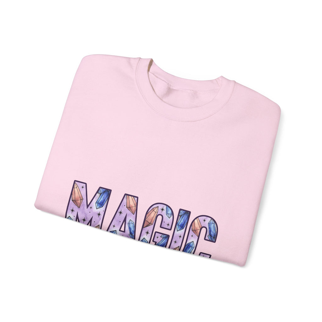 Gemstone Illustration Sweatshirt Moms Metaphysical Gift Women Hippie Sweatshirt Crystal Sweatshirt Mother Enthusiast Spiritual Sweatshirt Esoteric Graphic