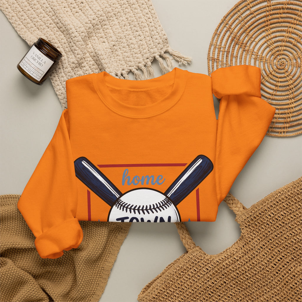 Baseball Graphic Sweatshirt America/4th Of July Sports Gift Women Vintage Sweatshirt Baseball Sweatshirt Patriot Fan Distressed Sweatshirt Athletic Graphic