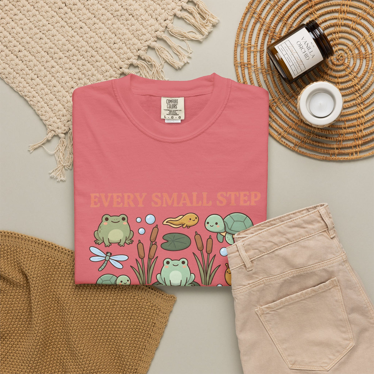 Frog Turtle Snail T-Shirt Motivation Nature Gift Women Cartoon T-Shirt Amphibian T-Shirt Inspirational Enthusiast Comic T-Shirt Environmental