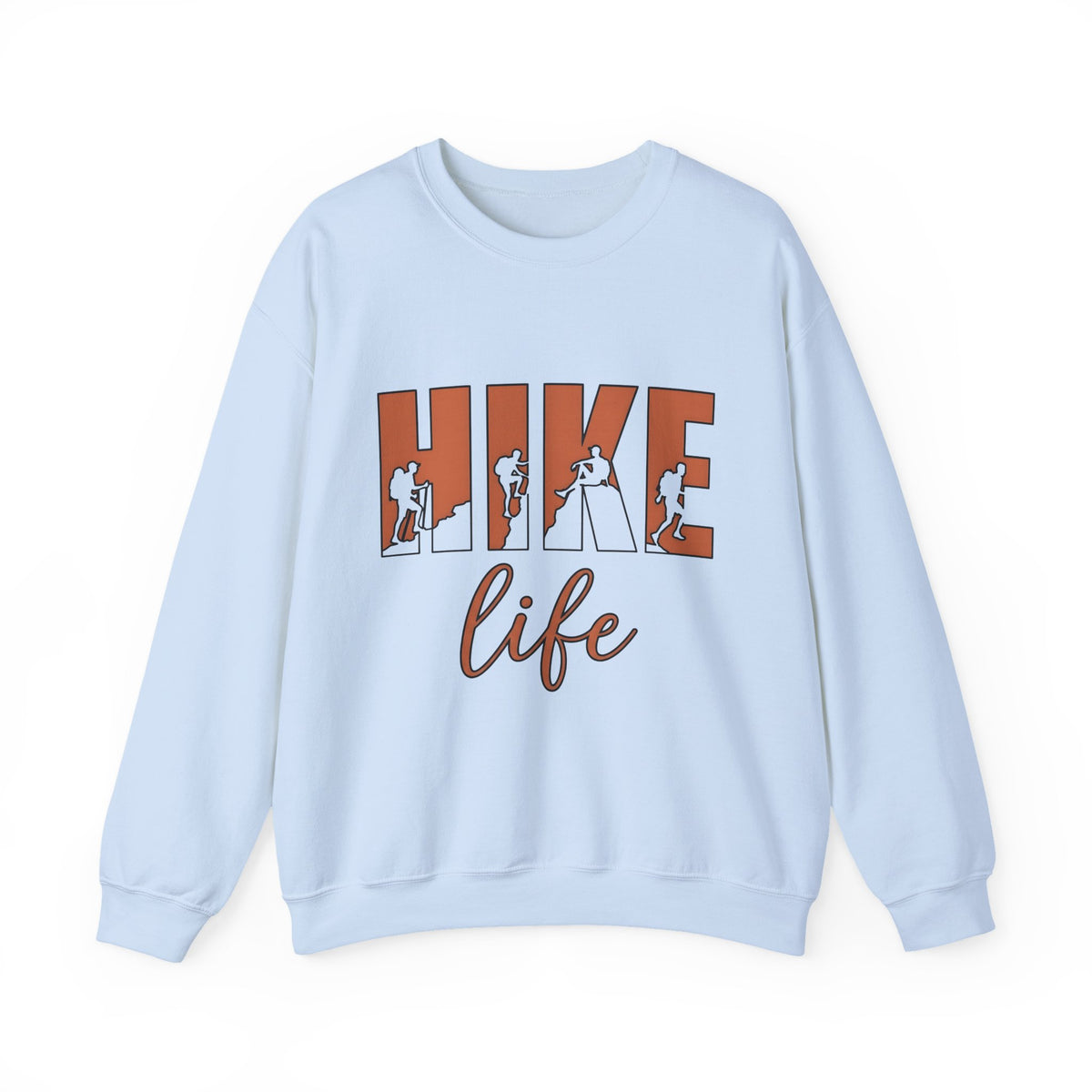 Backpacker Print Sweatshirt Hiking Exploration Gift Women Striking Sweatshirt Traveler Sweatshirt Trekker Enthusiast Artistic Sweatshirt Adventure Graphic