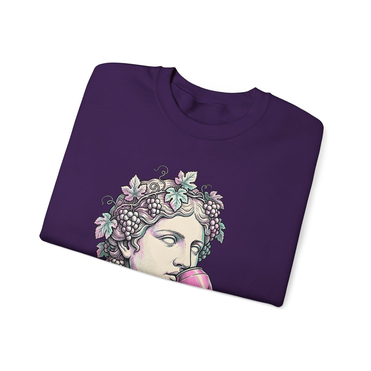 Classical Statue Sweatshirt Greek Art Trend Gift Women Cartoon Sweatshirt Sculpture Sweatshirt Art Fan Comic Sweatshirt Fashion Graphic Hand Drawn Beverage Can