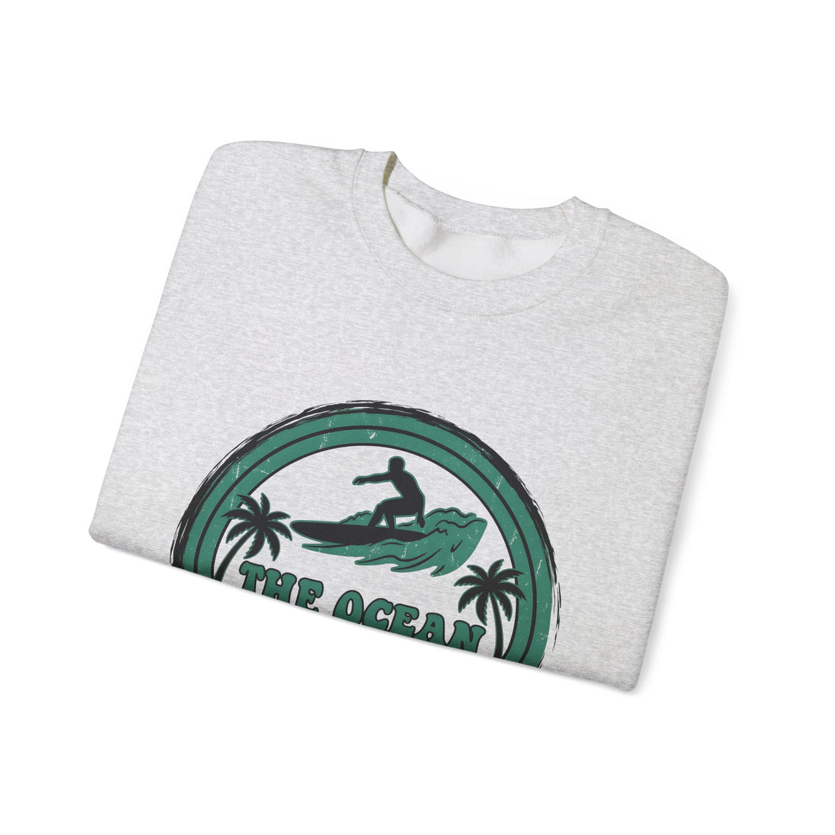 Surfing Surfing Seaside Gift Hand Drawn Surf Surfer Fan Surfing Coastal Sweatshirt
