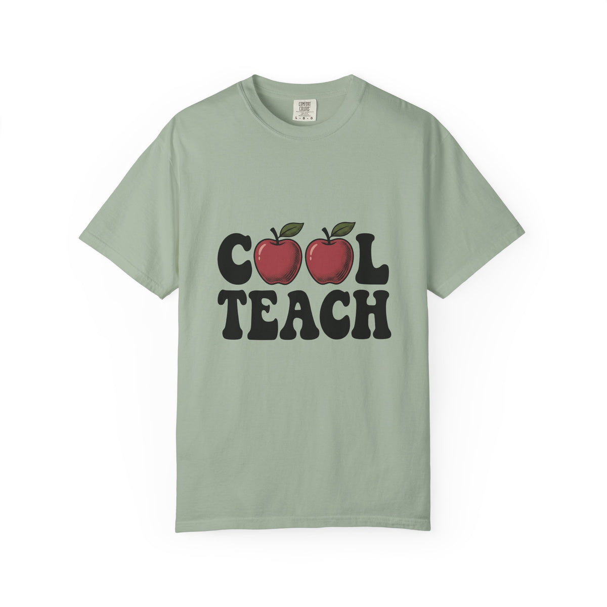 Apple Illustration T-Shirt Teacher Gratitude Gift Women Retro T-Shirt Fruit T-Shirt Educator Enthusiast Vintage T-Shirt Appreciation Graphic