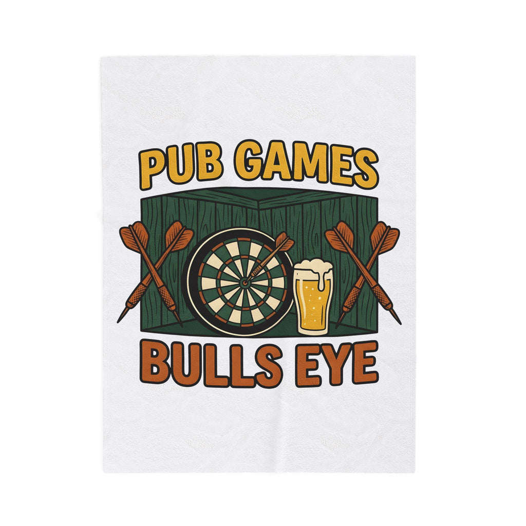 Darts Game Blanket Sports Lounge Gift Women Grunge Blanket Darts Blanket Athlete Fan Distressed Blanket Relaxation Graphic Cartoon Ale Glass Blanket