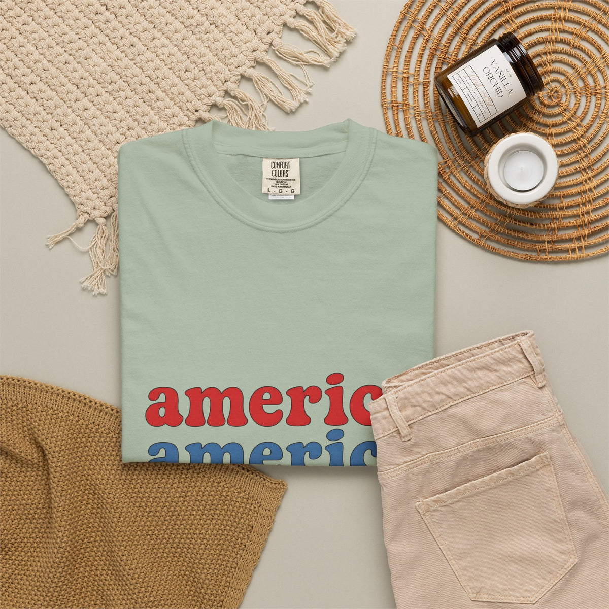Patriotic Message T-Shirt America Event Gift Women Nostalgic T-Shirt Patriot T-Shirt American Enthusiast Vintage T-Shirt Festival Graphic Clean