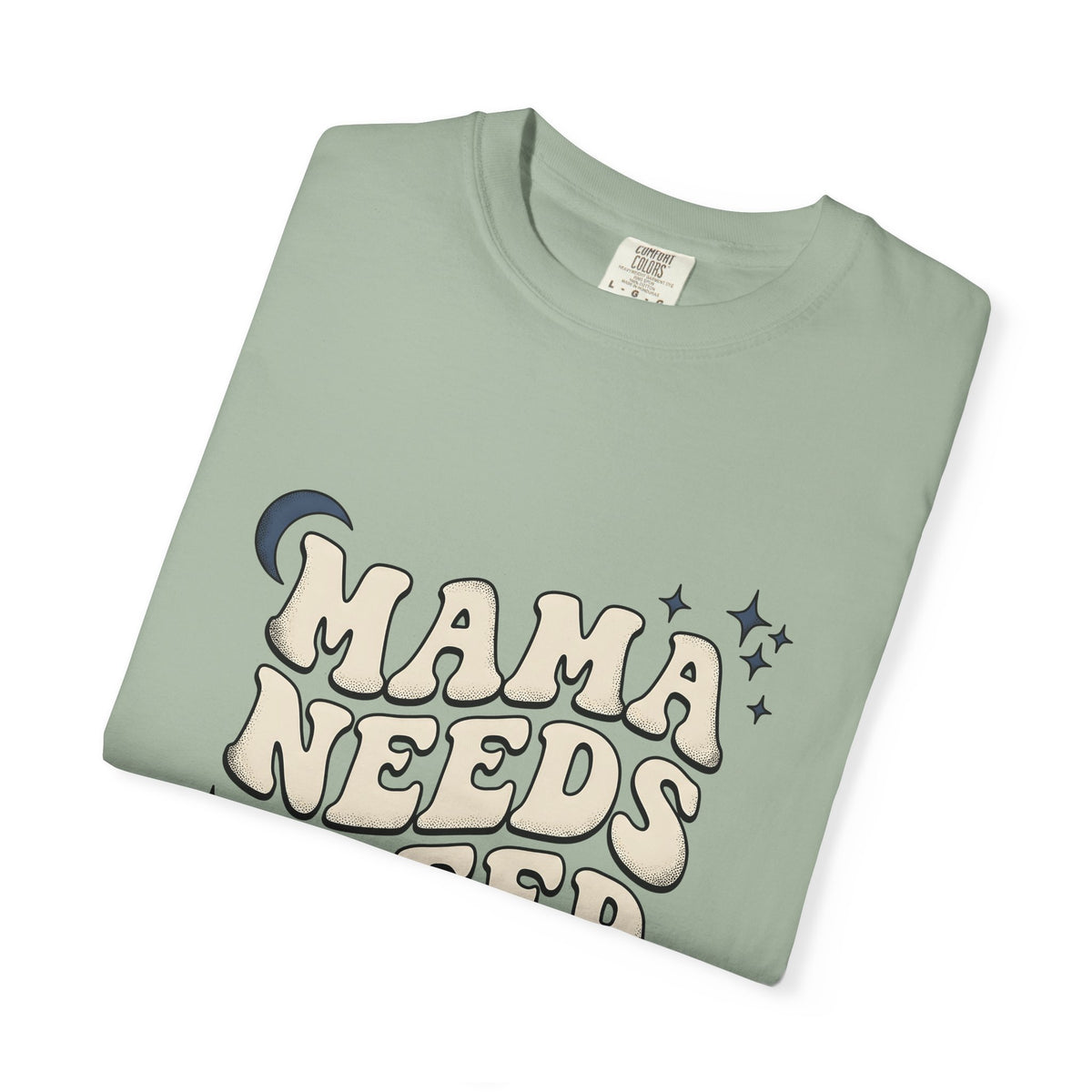 Large Bubble Text T-Shirt Moms Pajamas Gift Women Throwback T-Shirt Bubble Letter T-Shirt Motherhood Fan Retro Style T-Shirt Sleepwear Graphic