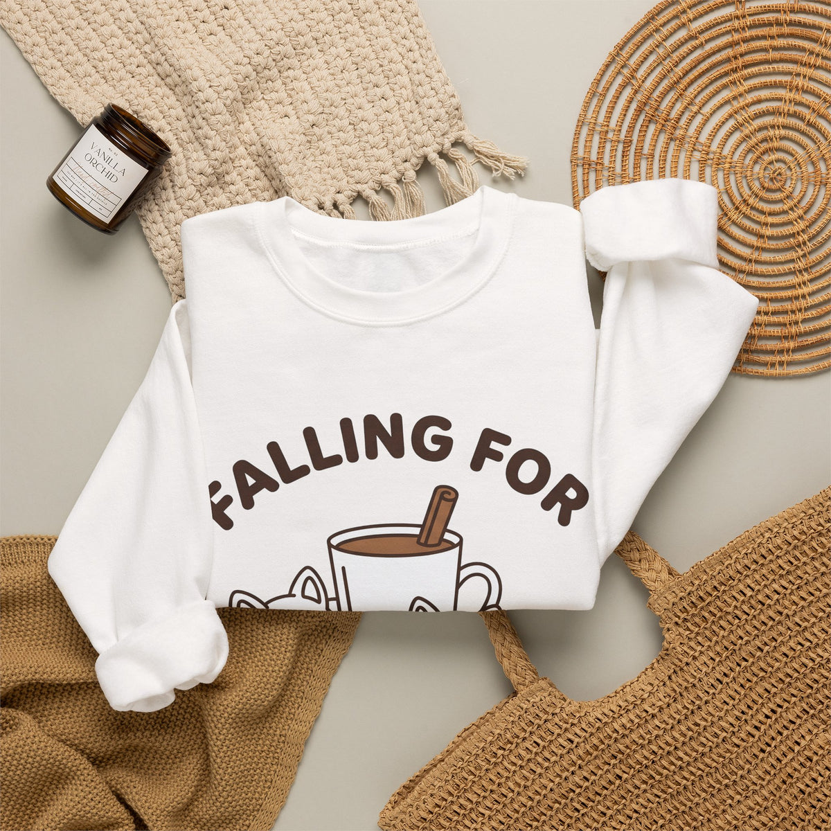 Fox Coffee Cup Sweatshirt Coffee Animal Gift Women Cute Sweatshirt Sweatshirt Sweatshirt Coffee Fan Coffee Sweatshirt Graphic Kawaii Sweatshirt Minimalist Cinnamon Stick