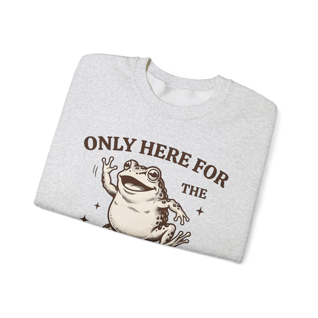 Jumping Frog Frog Nature Gift Old School Toad T Sh Sweatshirt