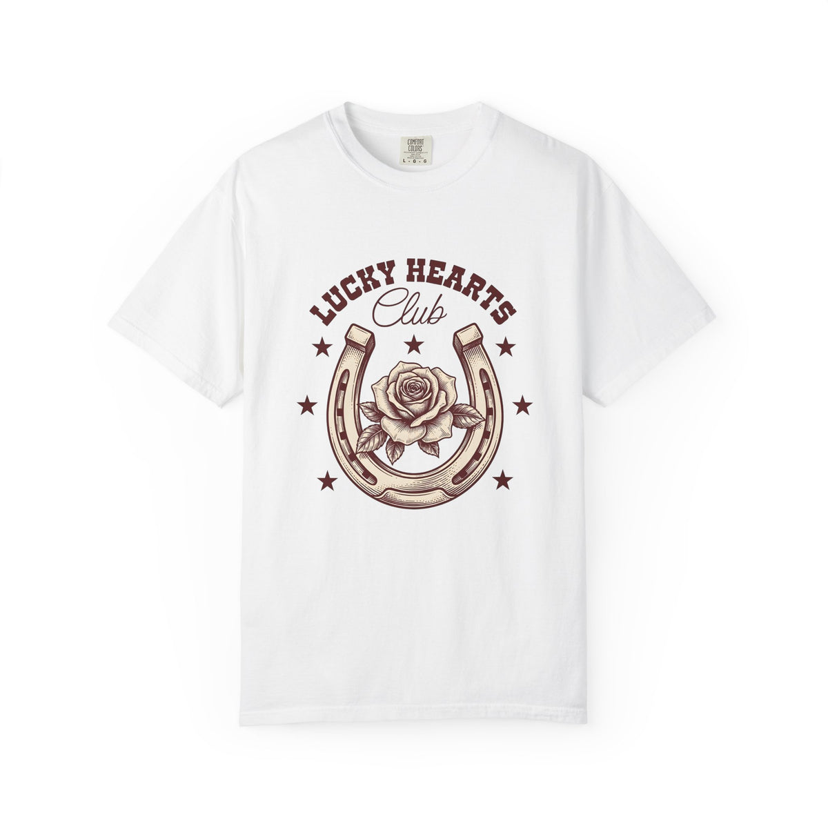 Iron Horse Rose T-Shirt Cowgirl Ranch Gift Women Linework T-Shirt Iron Horse T-Shirt Cowgirl Fan Minimalist T-Shirt Farm Graphic Hand Drawn Shining