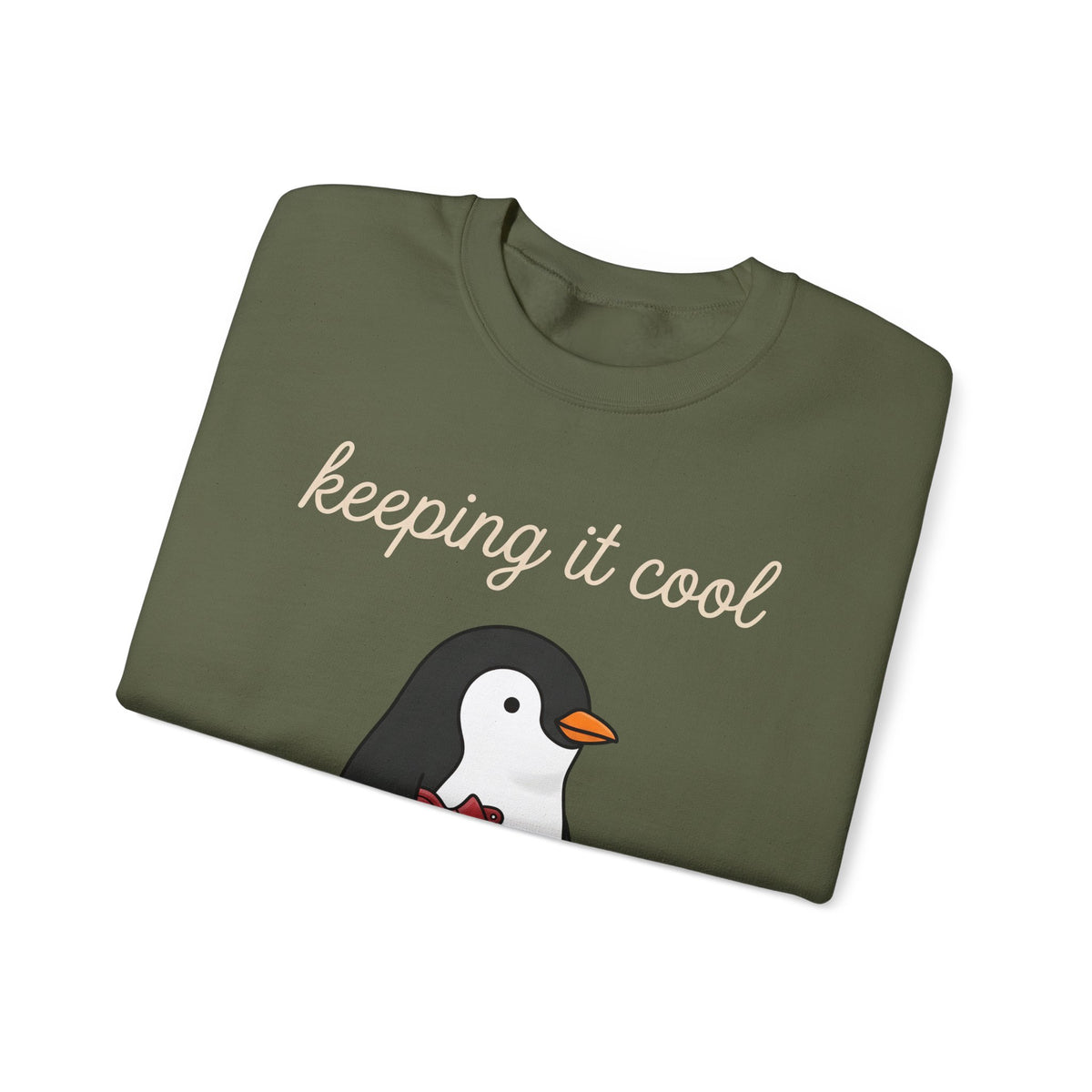 Penguin Nurse Sweatshirt Nurse Wildlife Gift Women Comic Sweatshirt Penguin Sweatshirt Nursing Enthusiast Cartoon Sweatshirt Wildlife Graphic Simple