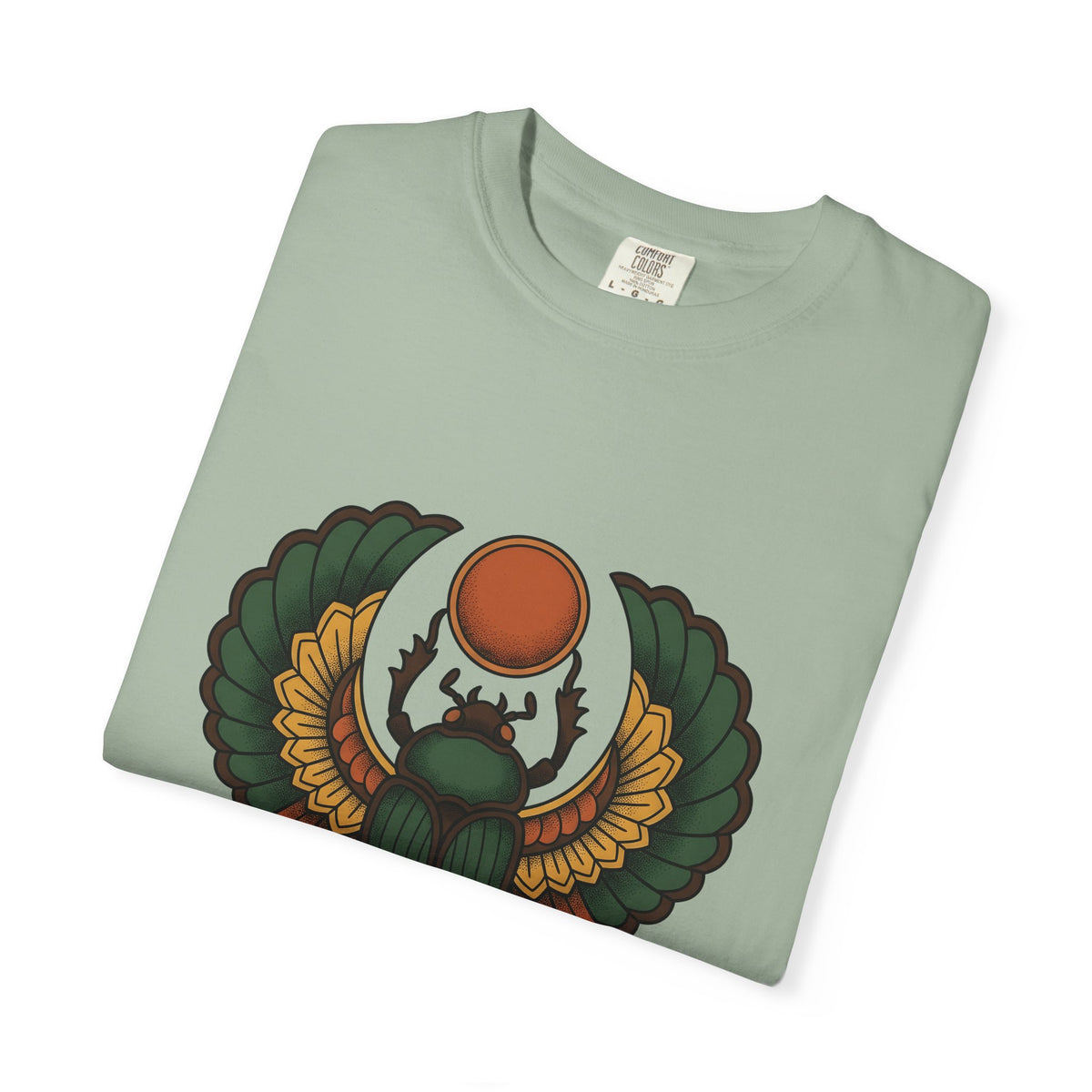 Beetle Bug T-Shirt Boho Chic Chakra Gift Women Minimalist T-Shirt Scarab T-Shirt Bohemian Enthusiast Simple T-Shirt Energy Graphic Hand Drawn Sun