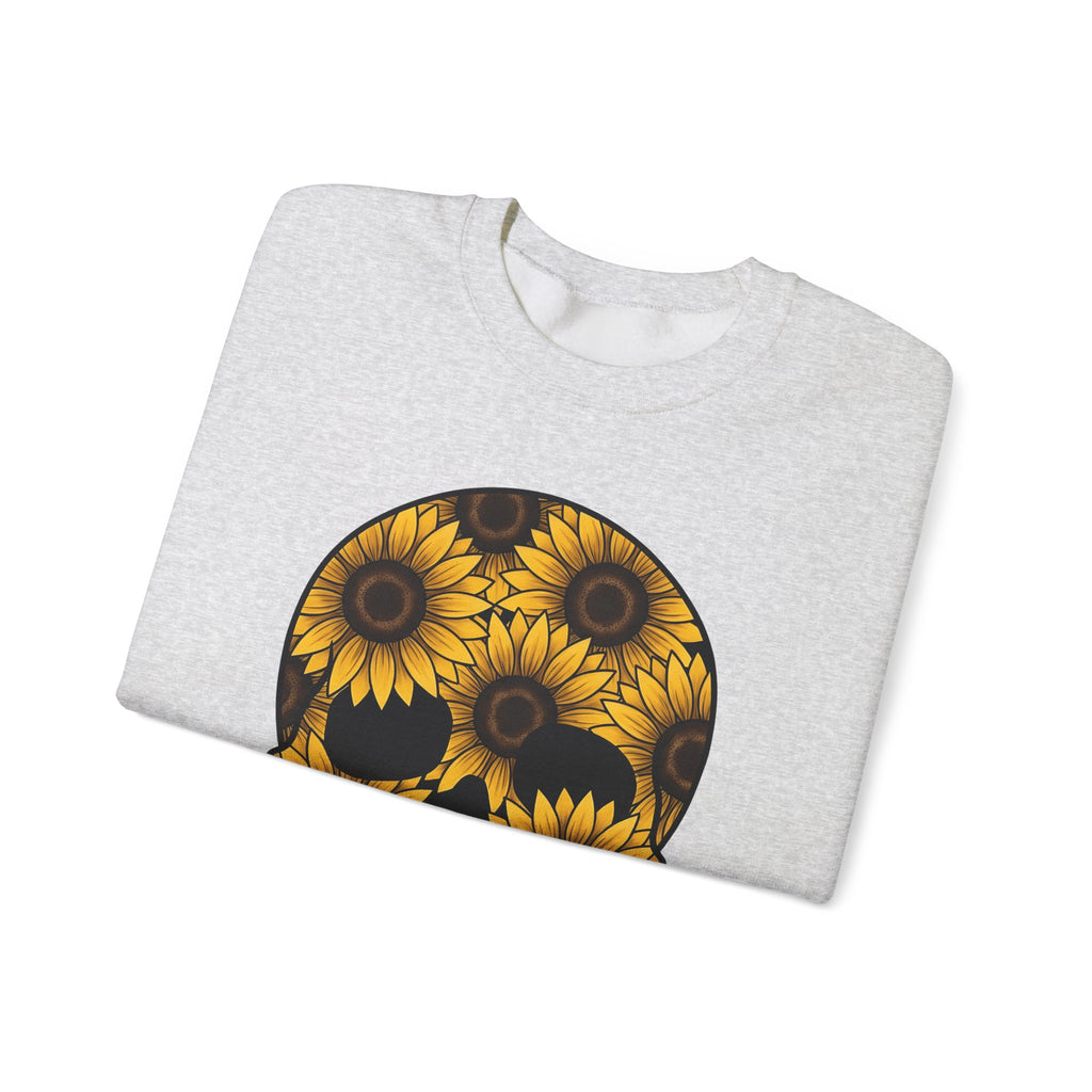 Bloom Skull Sweatshirt Floral Alternative Gift Women Pop Art Sweatshirt Sugar Skull Sweatshirt Floral Fan Pop Art Sweatshirt Punk Graphic Tribal Petals Sweatshirt