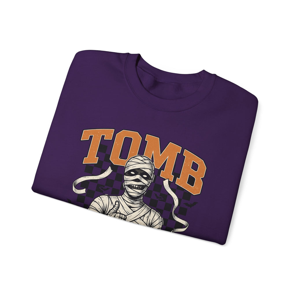 Wrapped Mummy Sweatshirt Halloween Fright Gift Women Old School Sweatshirt Mummy Sweatshirt Horror Fan Scary Sweatshirt Scare Graphic