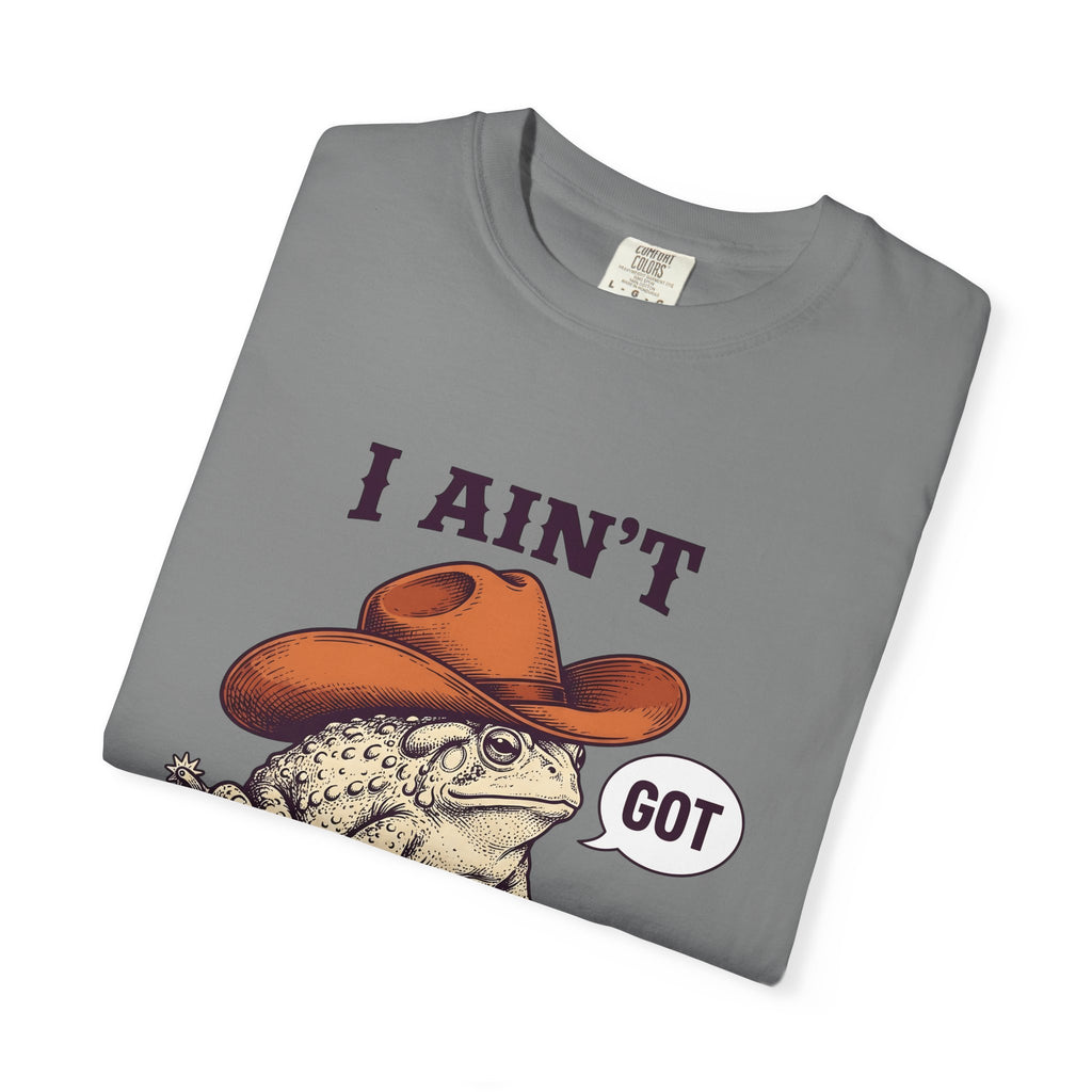 Ranch Frog Funny Critter Gift Classic Toad Humor Fan Retro Animal Doodle Talk Bubble T-Shirt