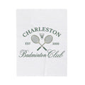 Badminton Racquets Badminton Group Gift Sketch Rackets Badminton Enthusiast Drawing Team Basic Birdie Blanket