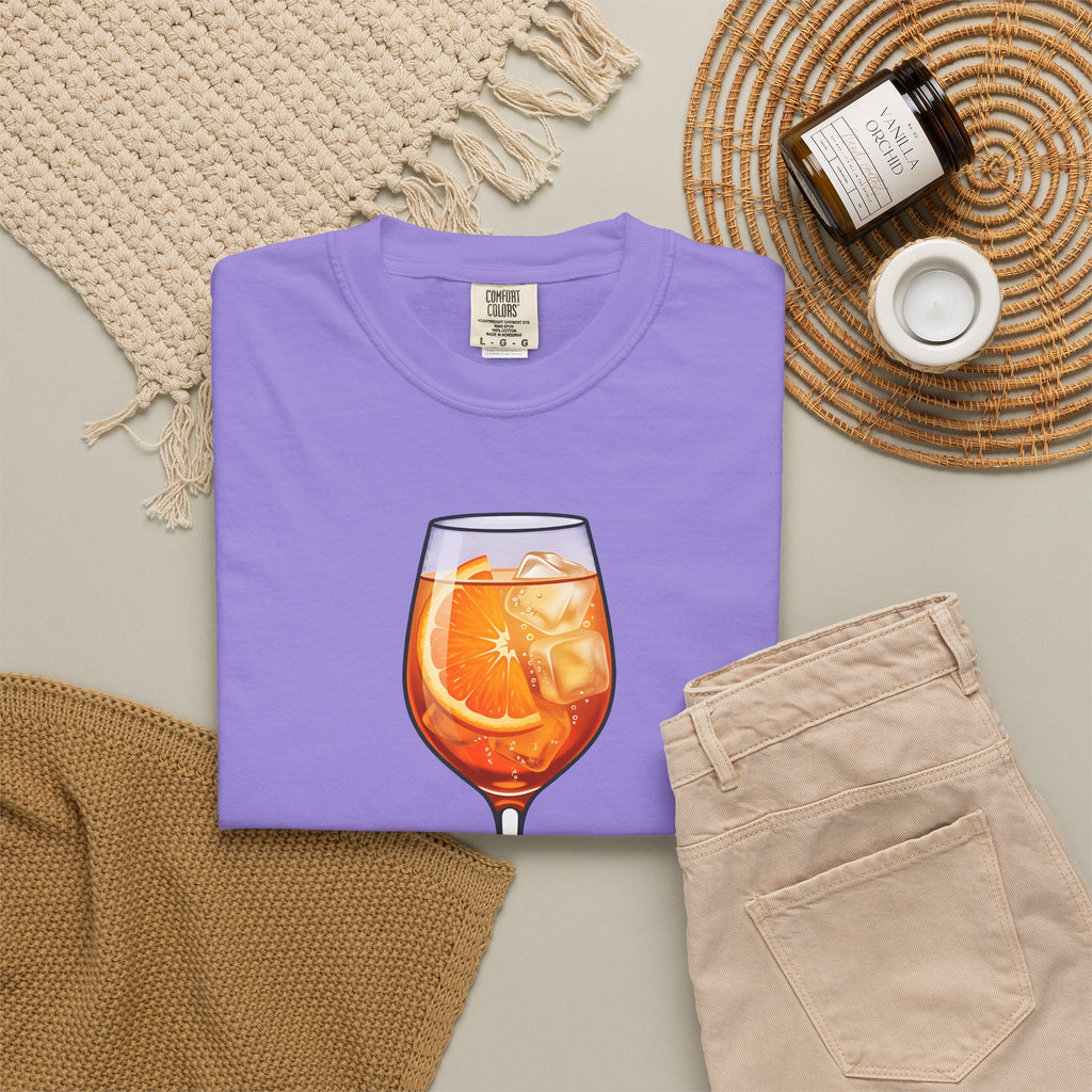 Martini Glass T-Shirt Drinks Vacation Gift Women Illustration T-Shirt Cocktail T-Shirt Cocktail Fan Mixed Drink T-Shirt Holiday Graphic Flat Design