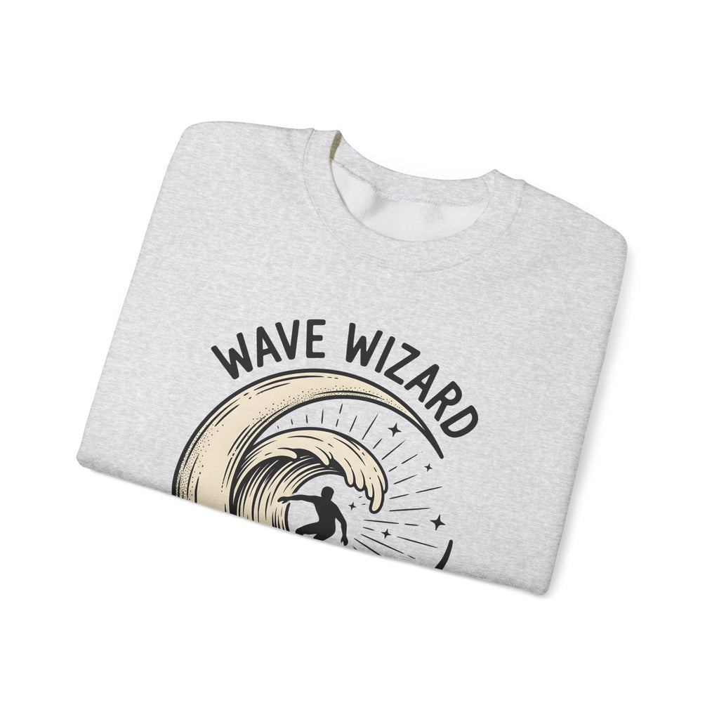 Surf Break Sweatshirt Surfing Coast Gift Women Hand Drawn Sweatshirt Wave Sweatshirt Surfer Fan Beach Graphic Illustration Line Art Star Motifs Sweatshirt